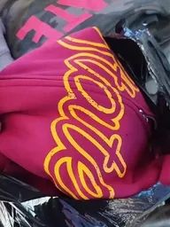 SWEAT ROUGE CAPUCHE TAILLE M