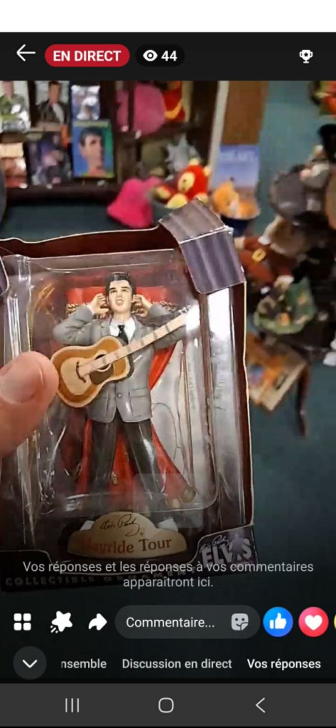 OBJET ELVIS PRESLEY POUR MICHAEL