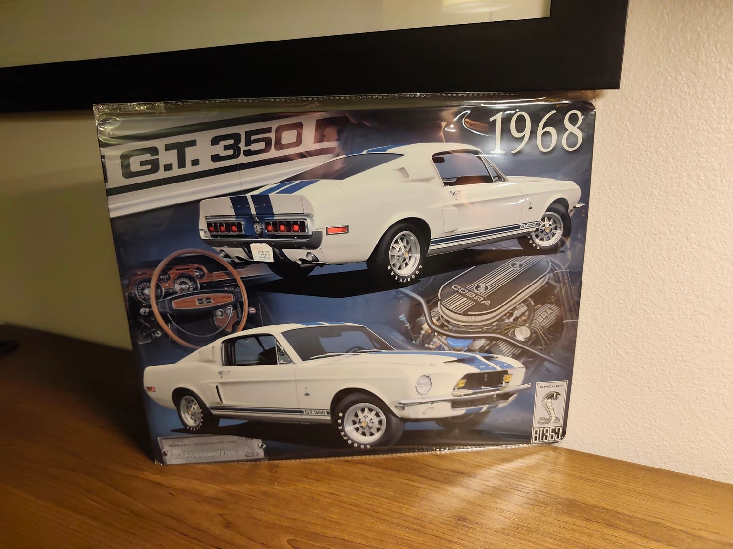 POUR MICHAEL PLAQUE GT 350