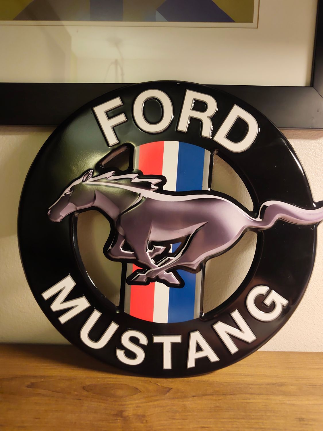 PLAQUE FORD MUSTANG