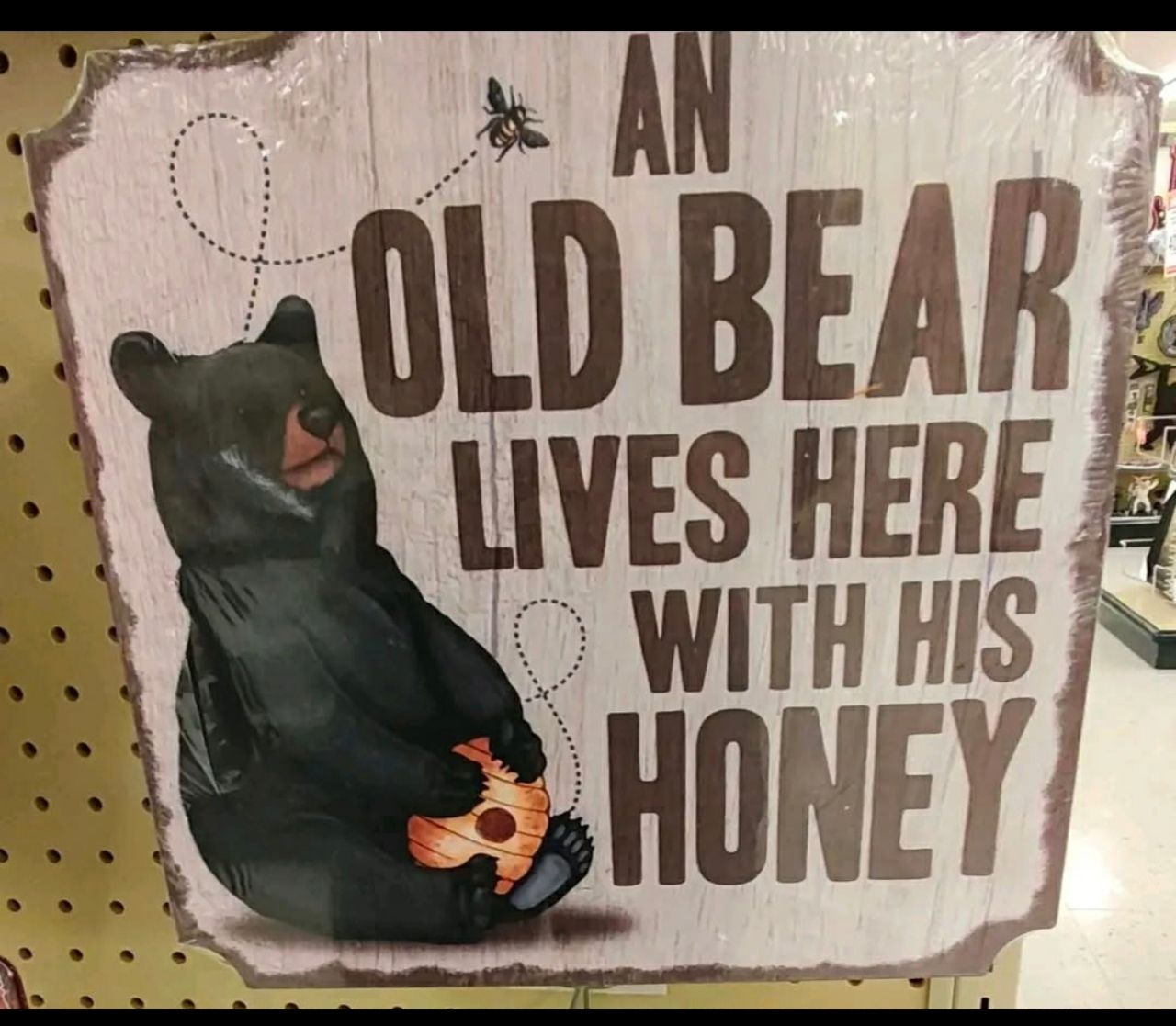 POUR FRANÇOISE PLAQUE BEAR