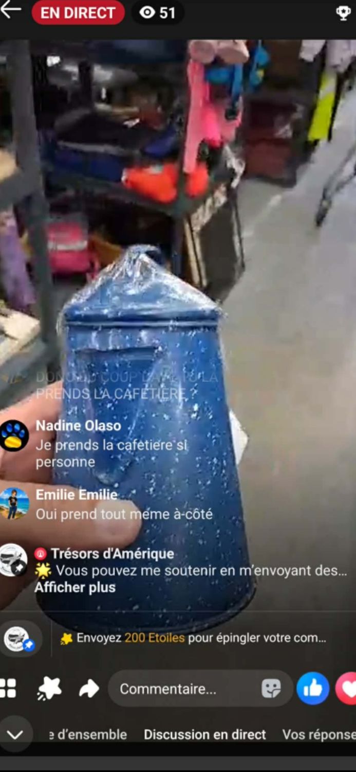 POUR NADINE CAFETIÈRE