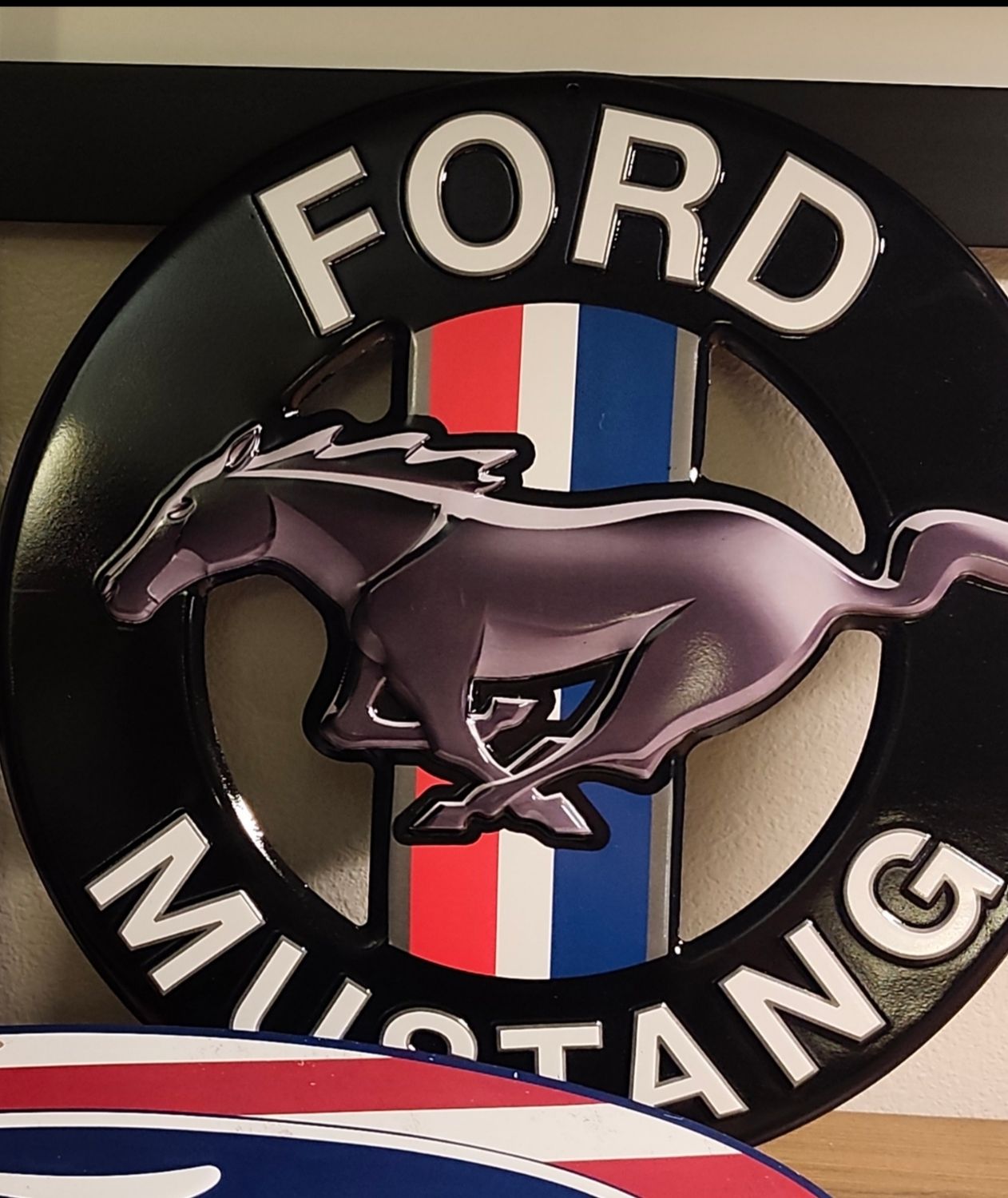 Plaque mustang