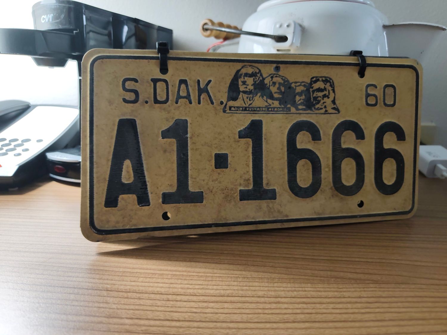 PLAQUE DAKOTA DU SUD POUR MARTINE