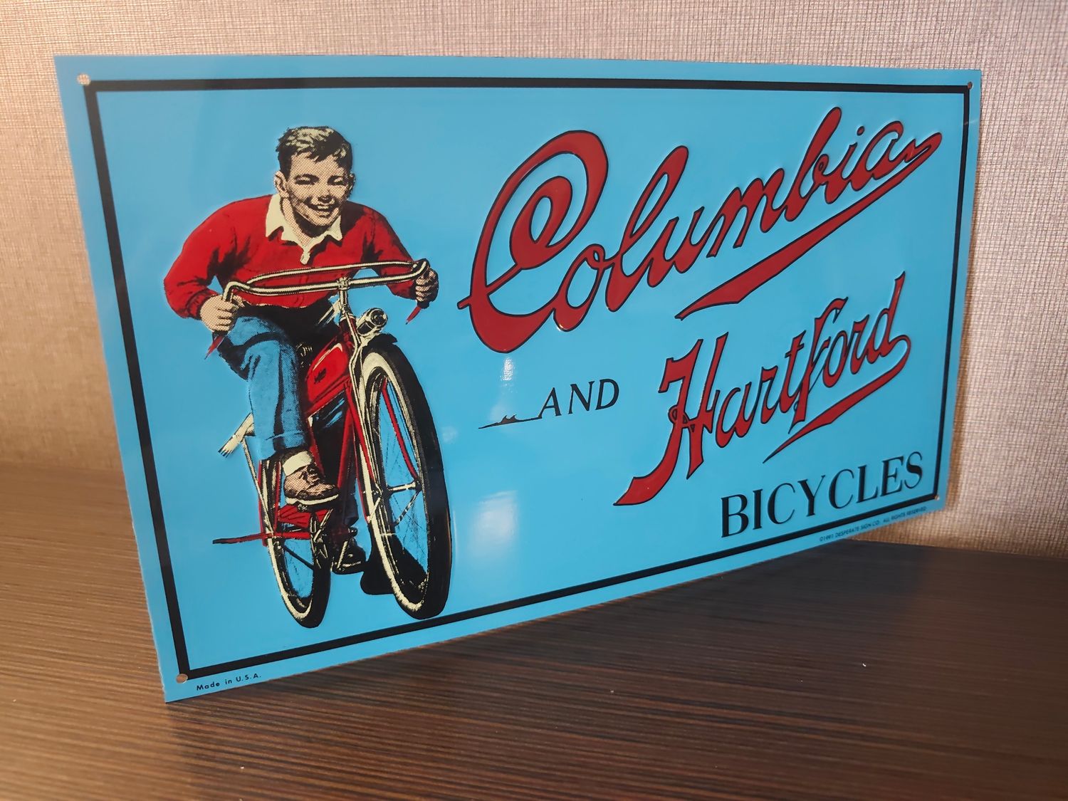 POUR MARC PLAQUE VELO