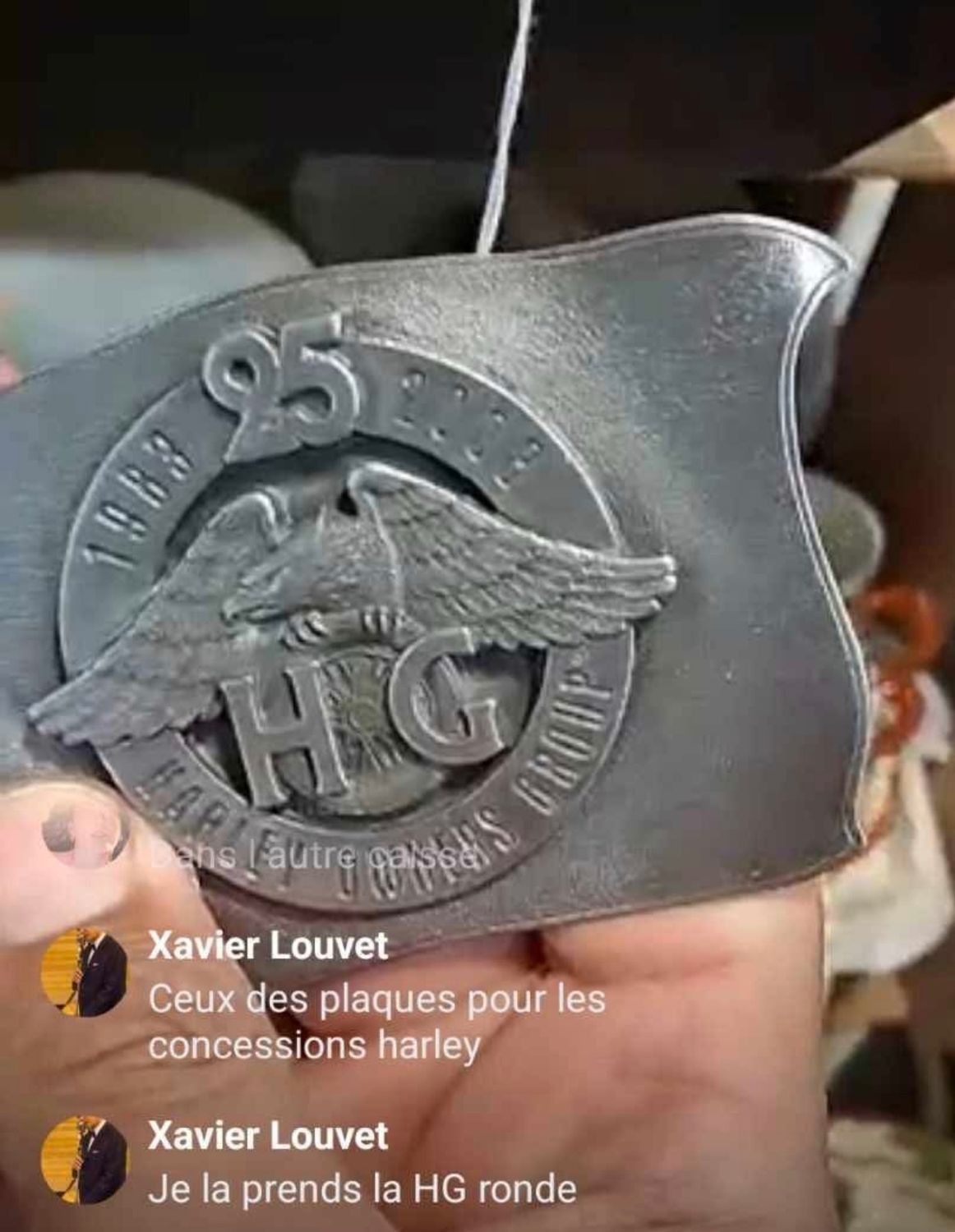 POUR XAVIER HARLEY DAVIDSON HD