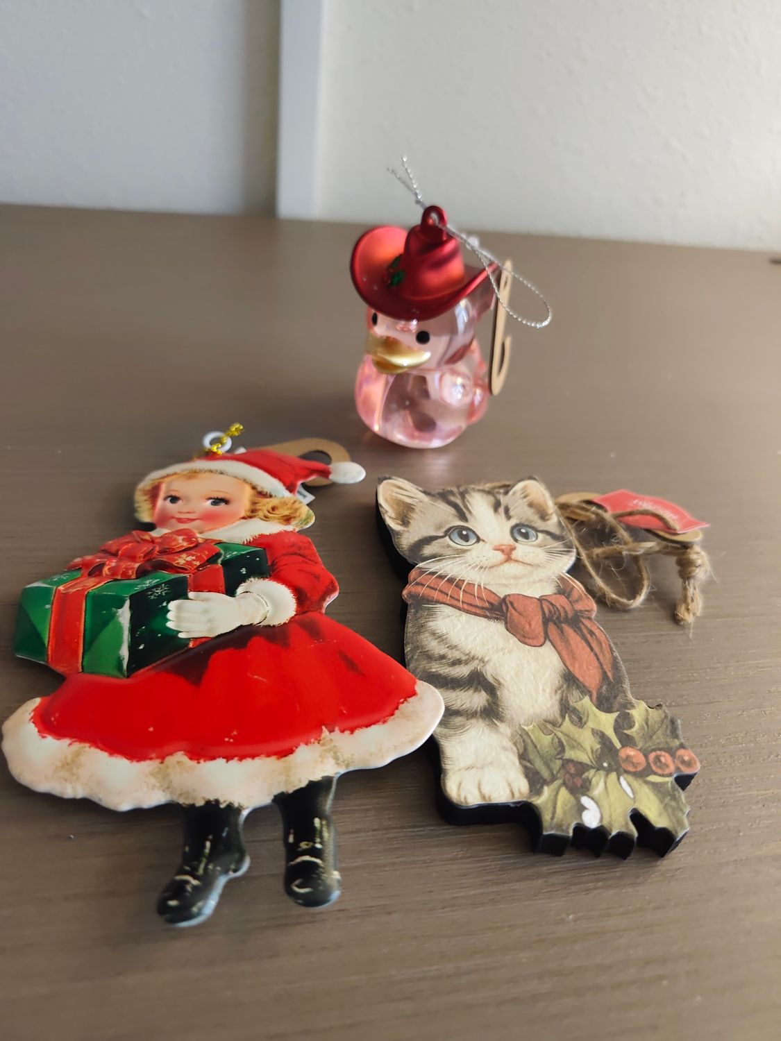 3 DECO DE NOËL  POUR CHRISTELLE