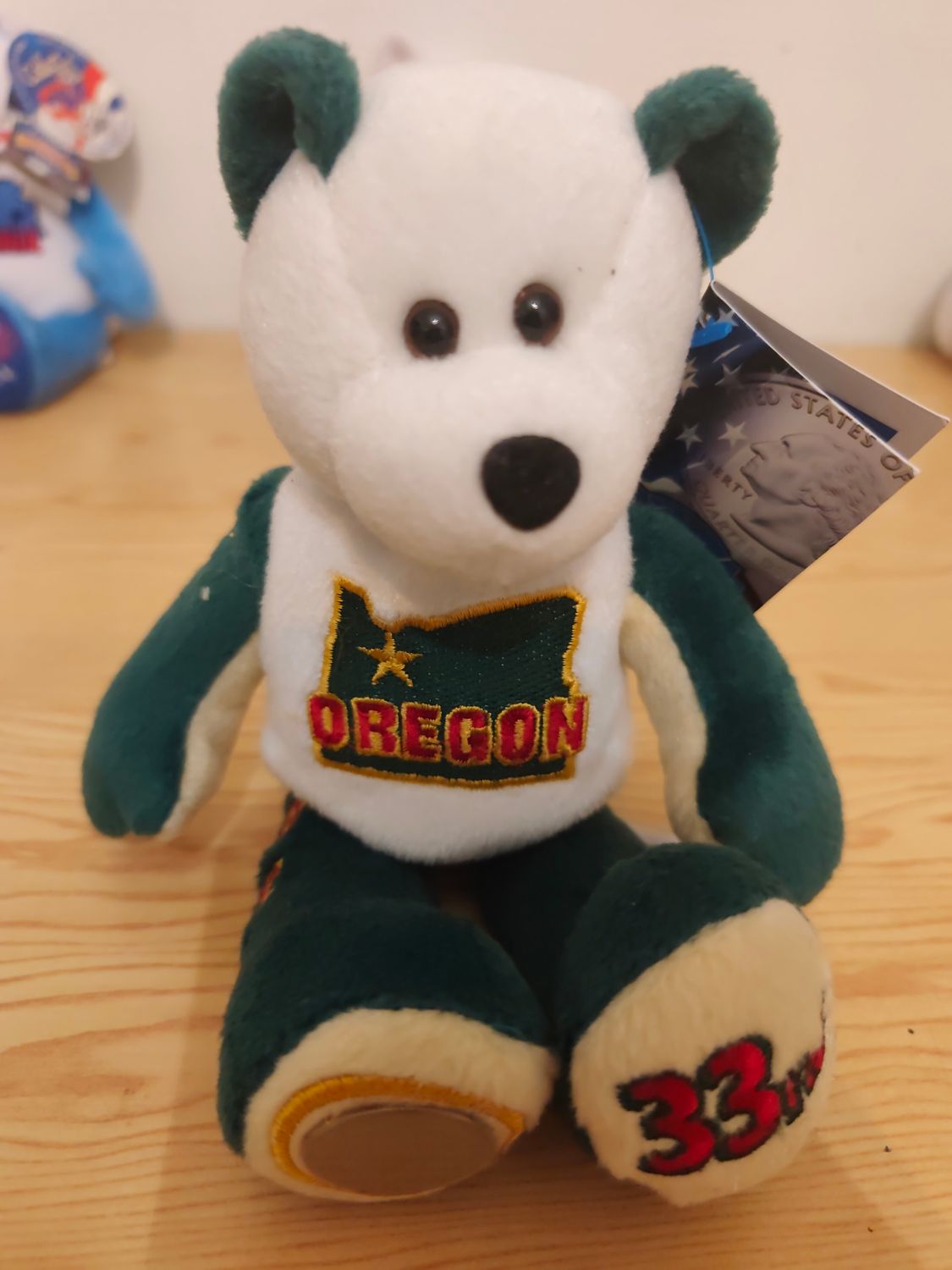 POUR DOMINIQUE PELUCHE OREGON