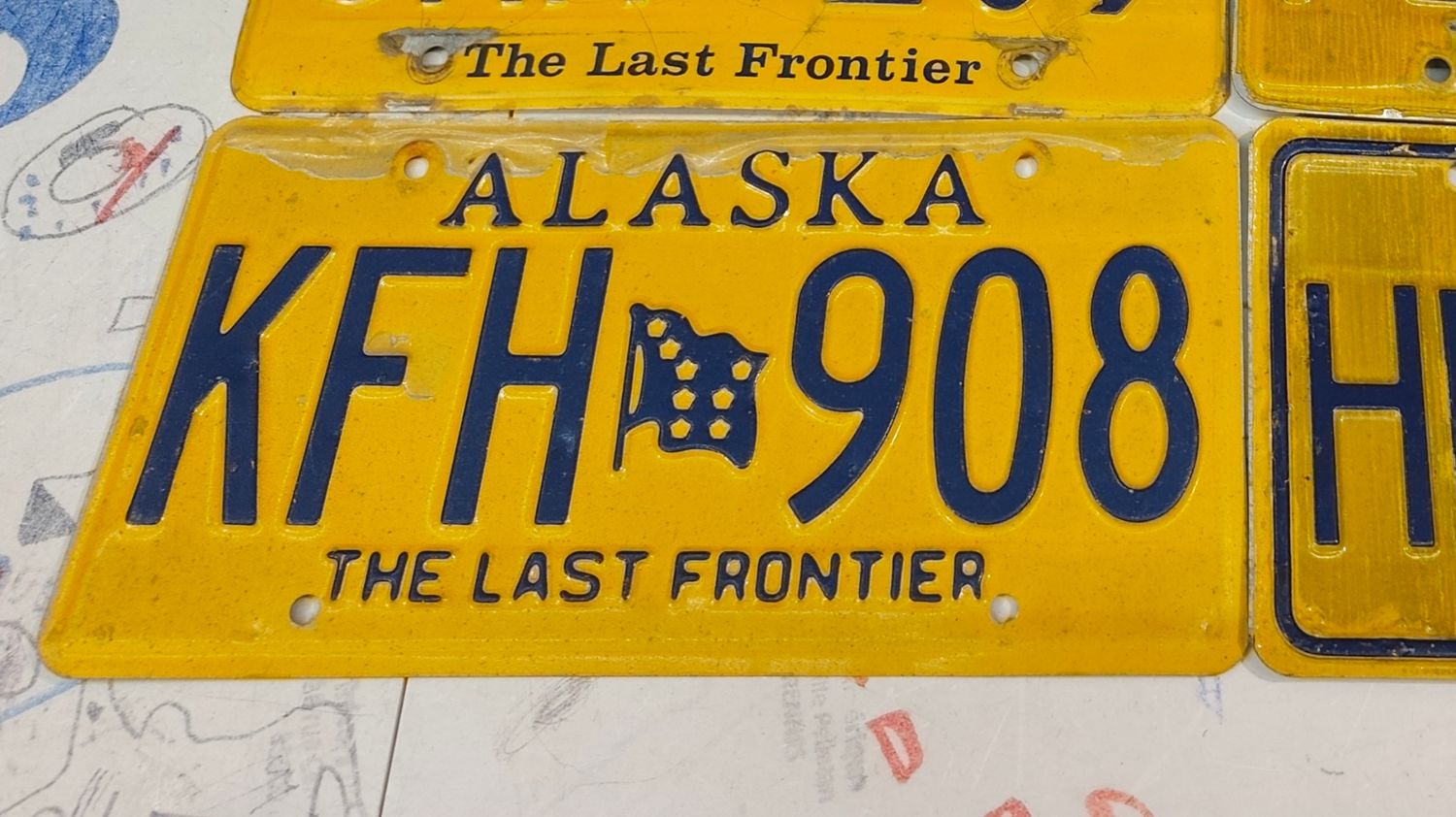PLAQUE ALASKA KFH908