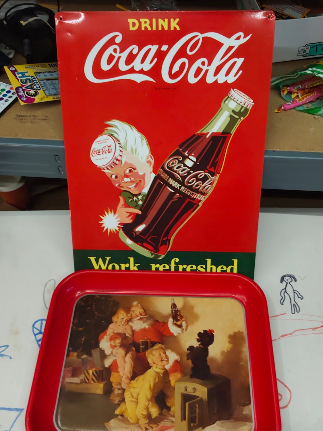 OBJETS COCA-COLA POUR MARTINE