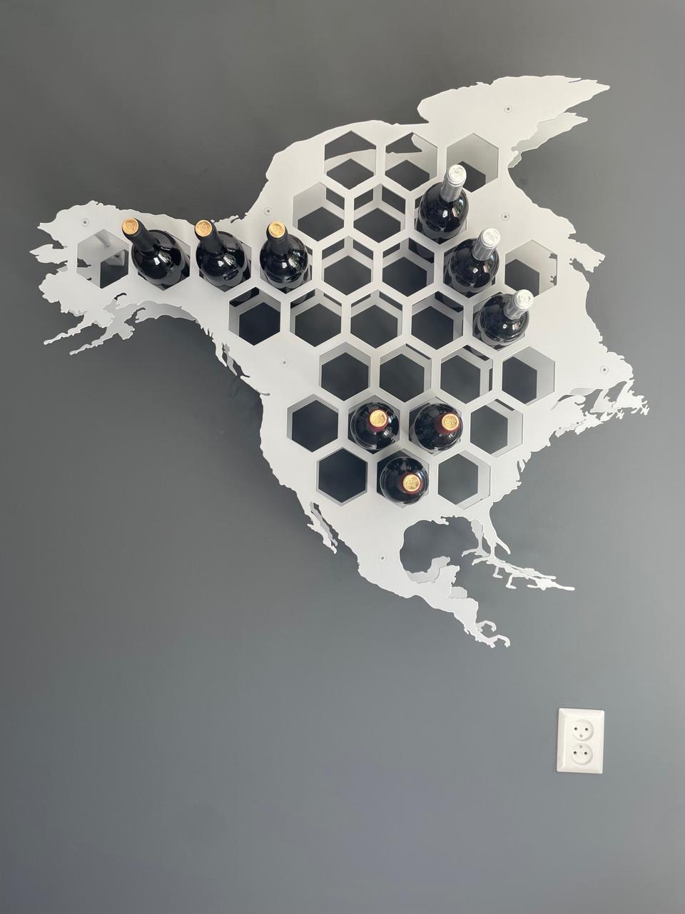 Wijnrek Noord-Amerika