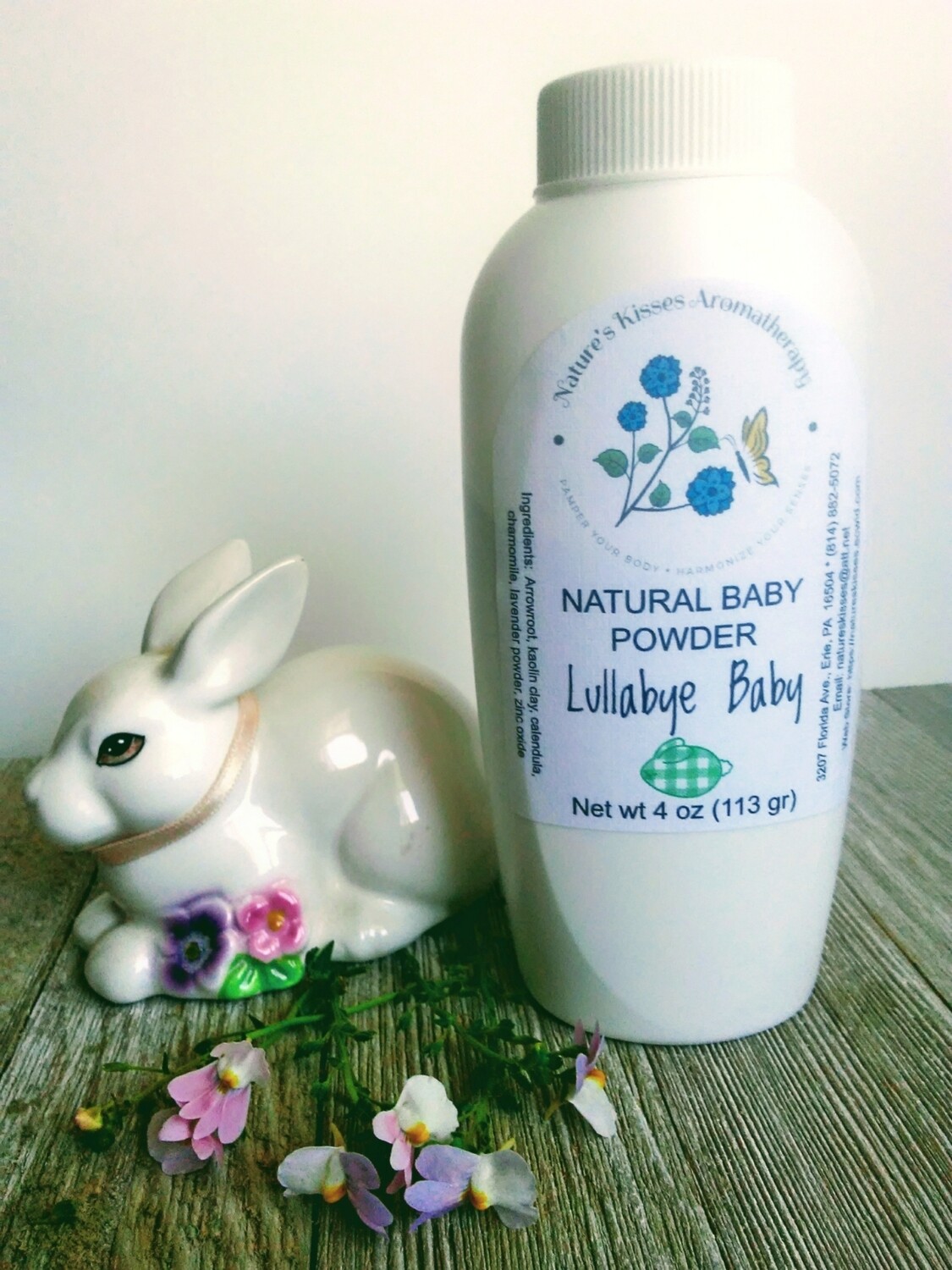 Lullabye Natural Baby Powder