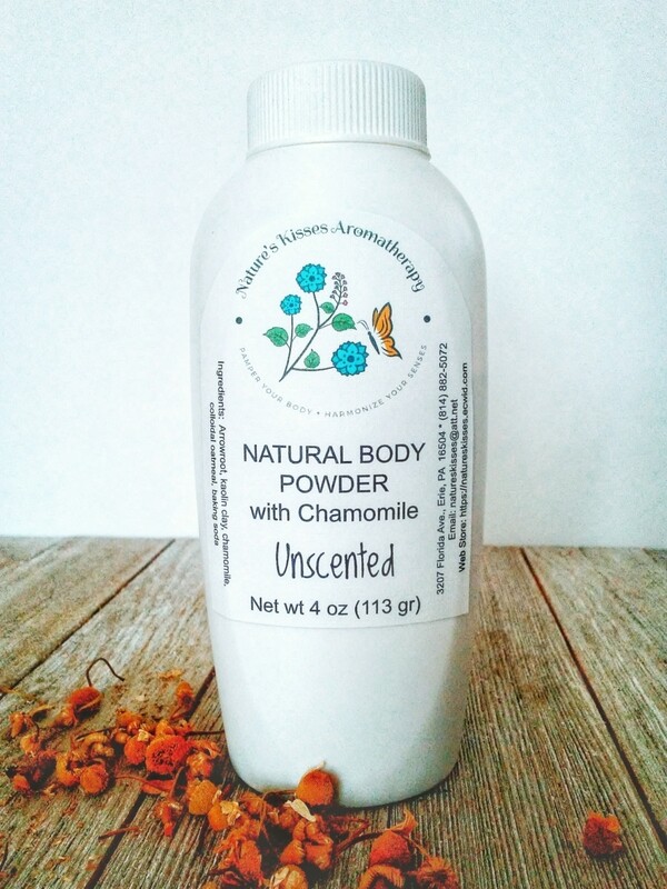 Unscented Natural Body Powder