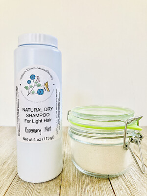 Natural Dry Shampoo (for Light Hair)