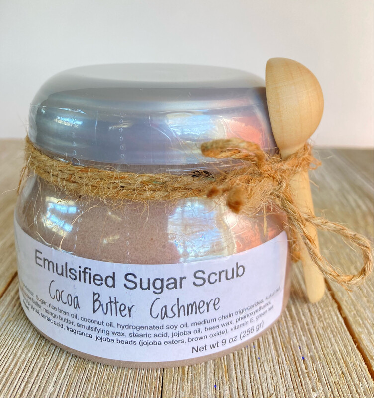 Cocoa Butter Cashmere Emulsified Sugar Scrub
