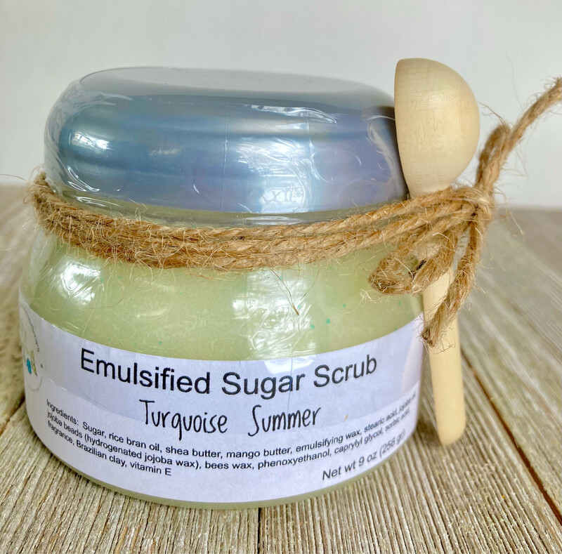 Turquoise Daydream Emulsified Sugar Scrub