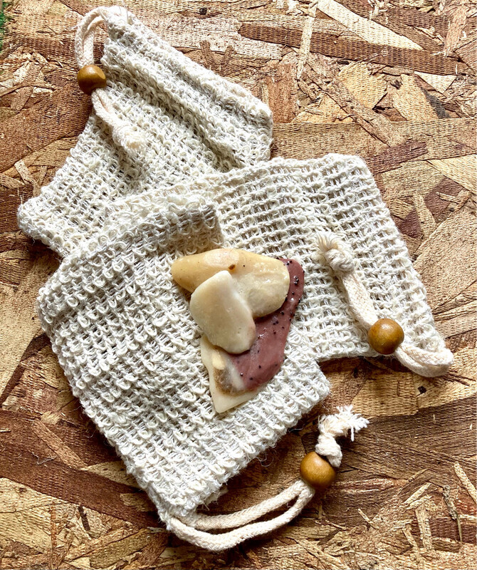 Sisal Soap Saver Pouch