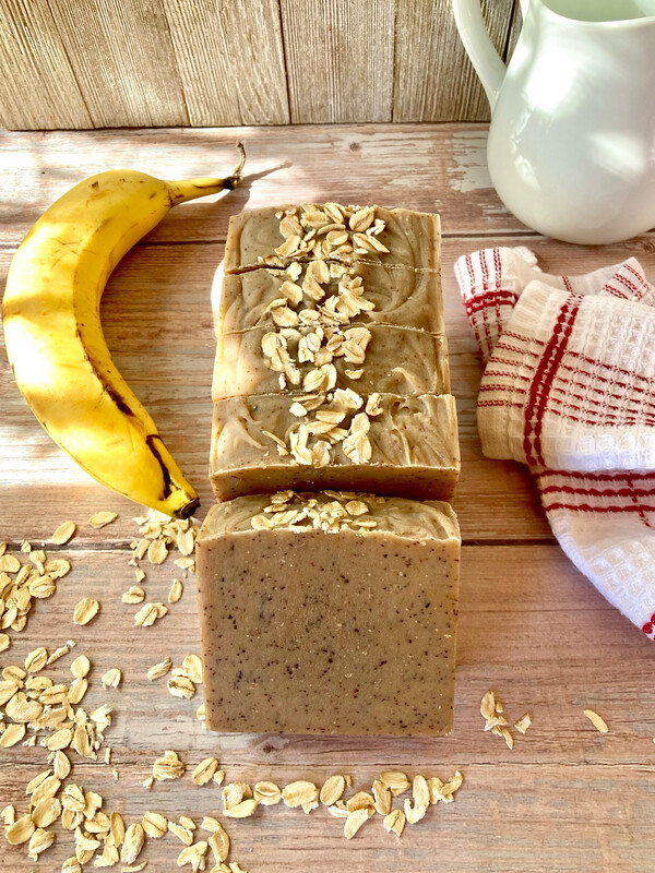 Banana, Oats &amp; Buttermilk Soap
