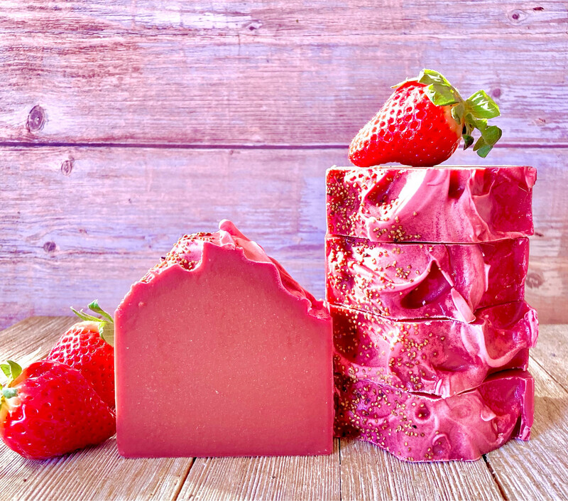 Strawberry Rhubarb Soap