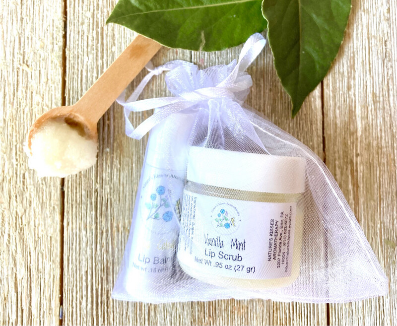 Lip Scrub &amp; Lip Balm Gift Bag