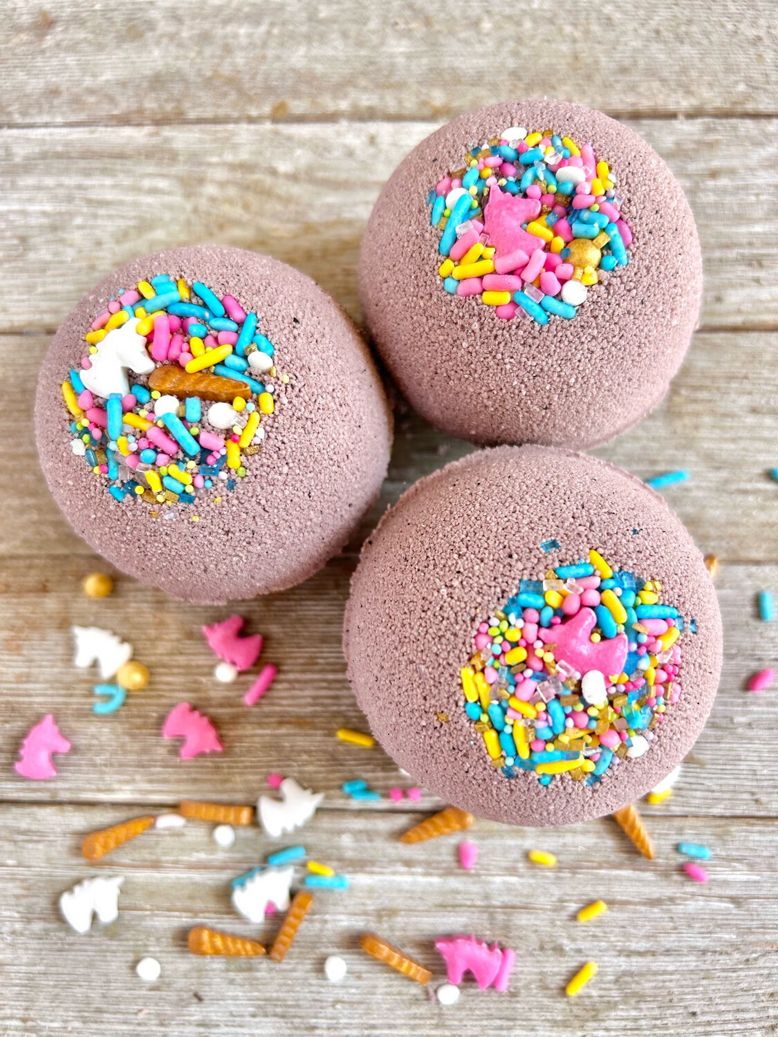 Purple Unicorn Bath Bomb