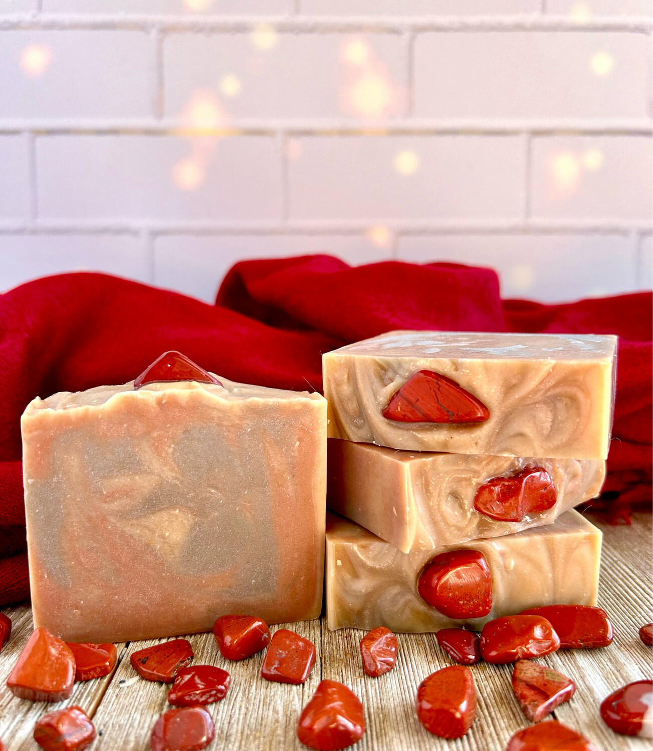 Red Jasper Soap