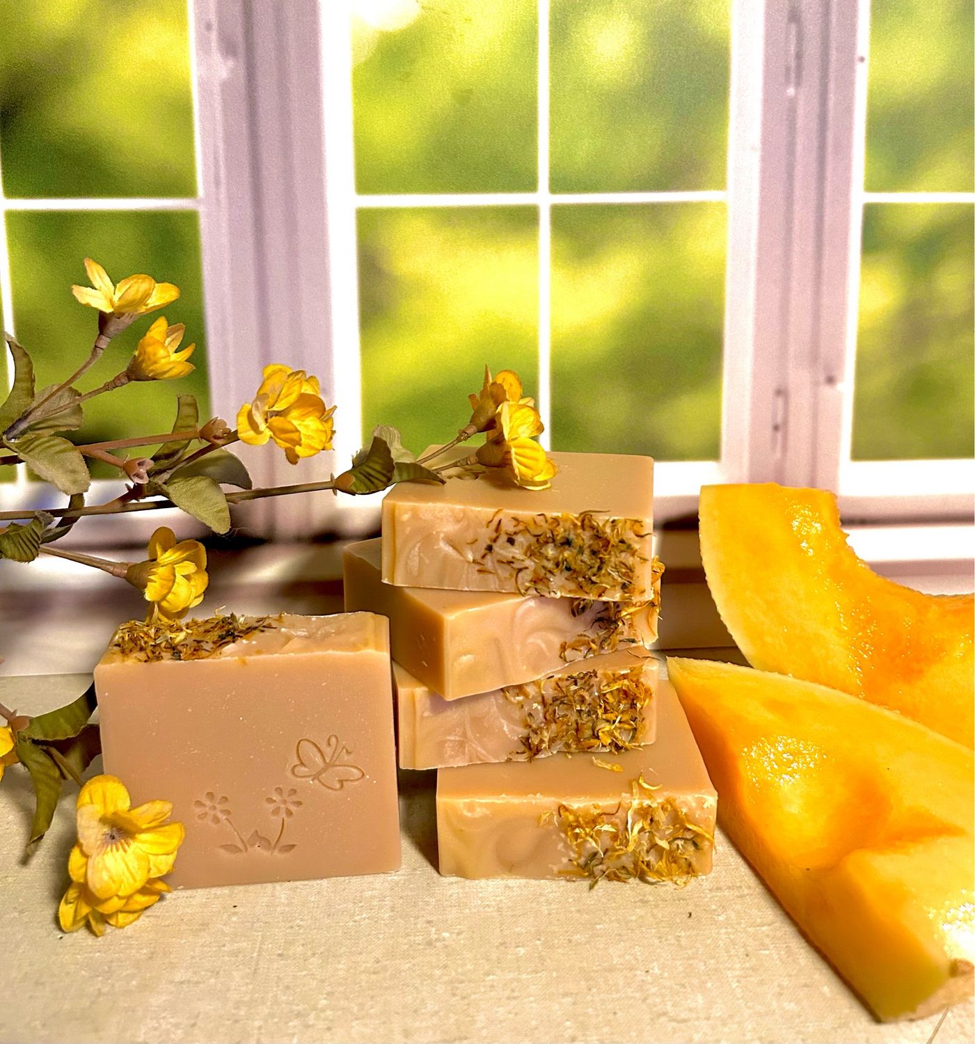 Marigold &amp; Melon Soap