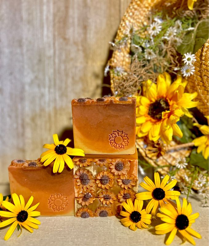 Sunflowers Soap