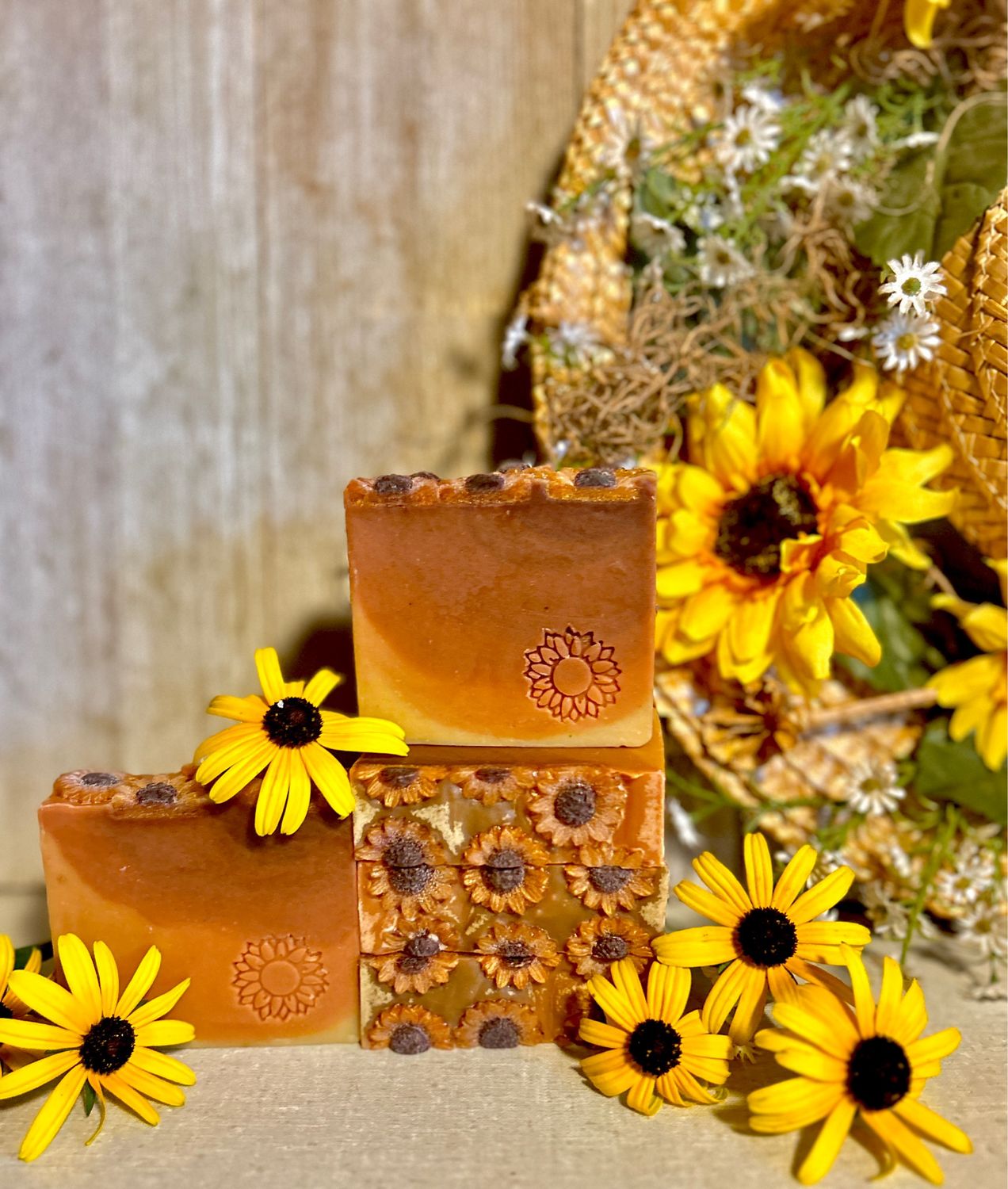 Sunflowers Soap