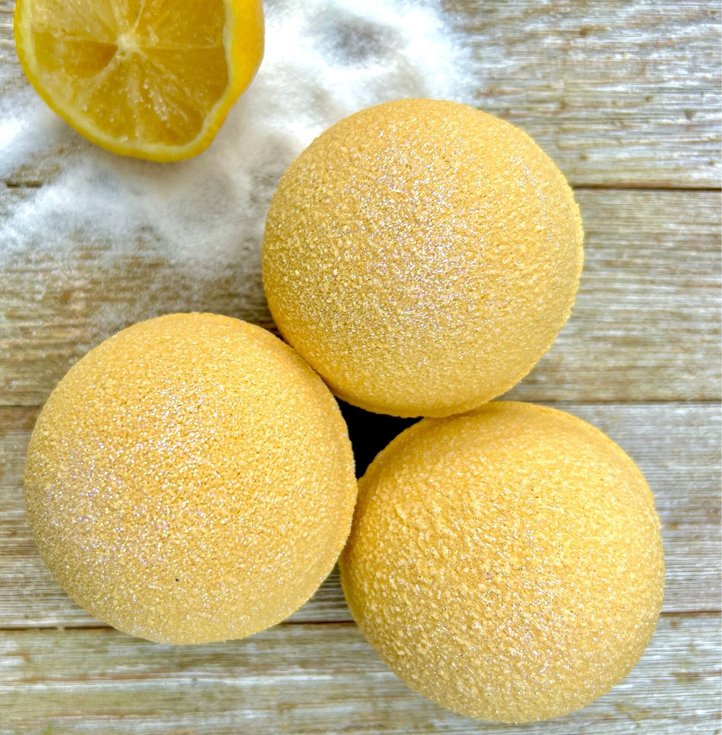 Lemon ‘n Sugar Bath Bomb