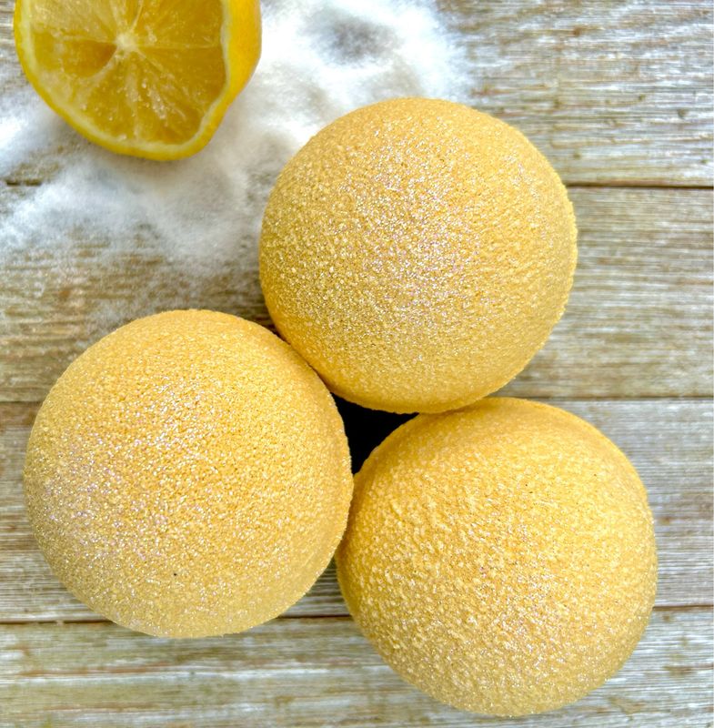 Lemon ‘n Sugar Bath Bomb