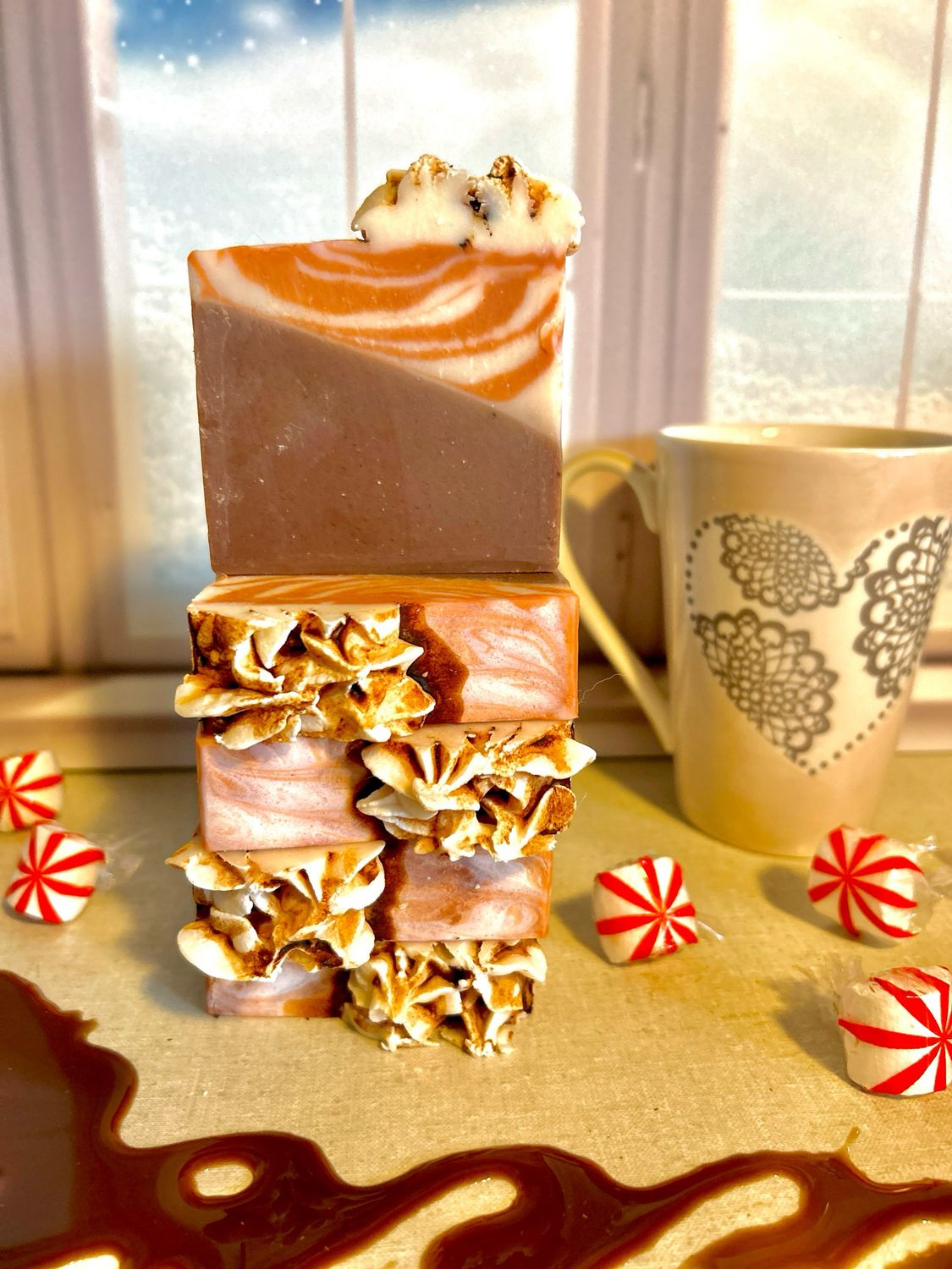 Peppermint Cocoa Soap