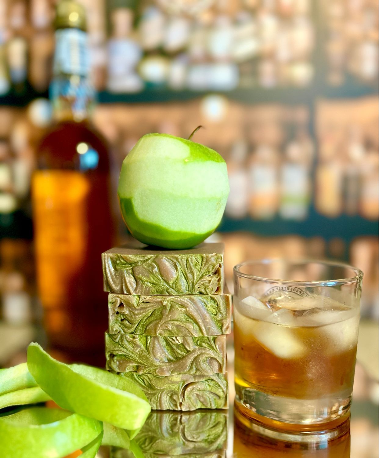 Apple Bourbon Soap