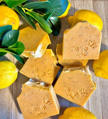Lemon Poppyseed Soap