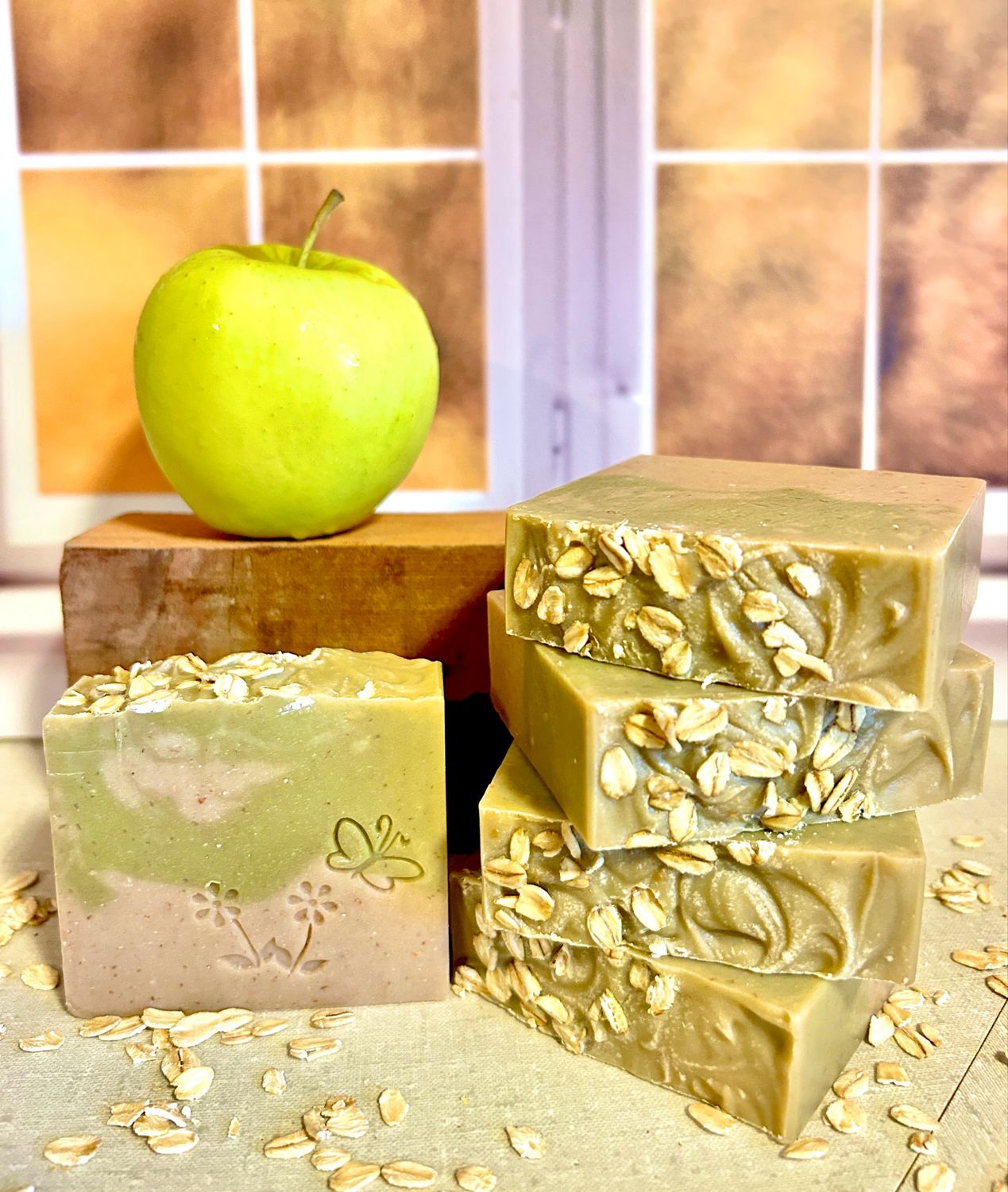 Apple &amp; Oats Soap