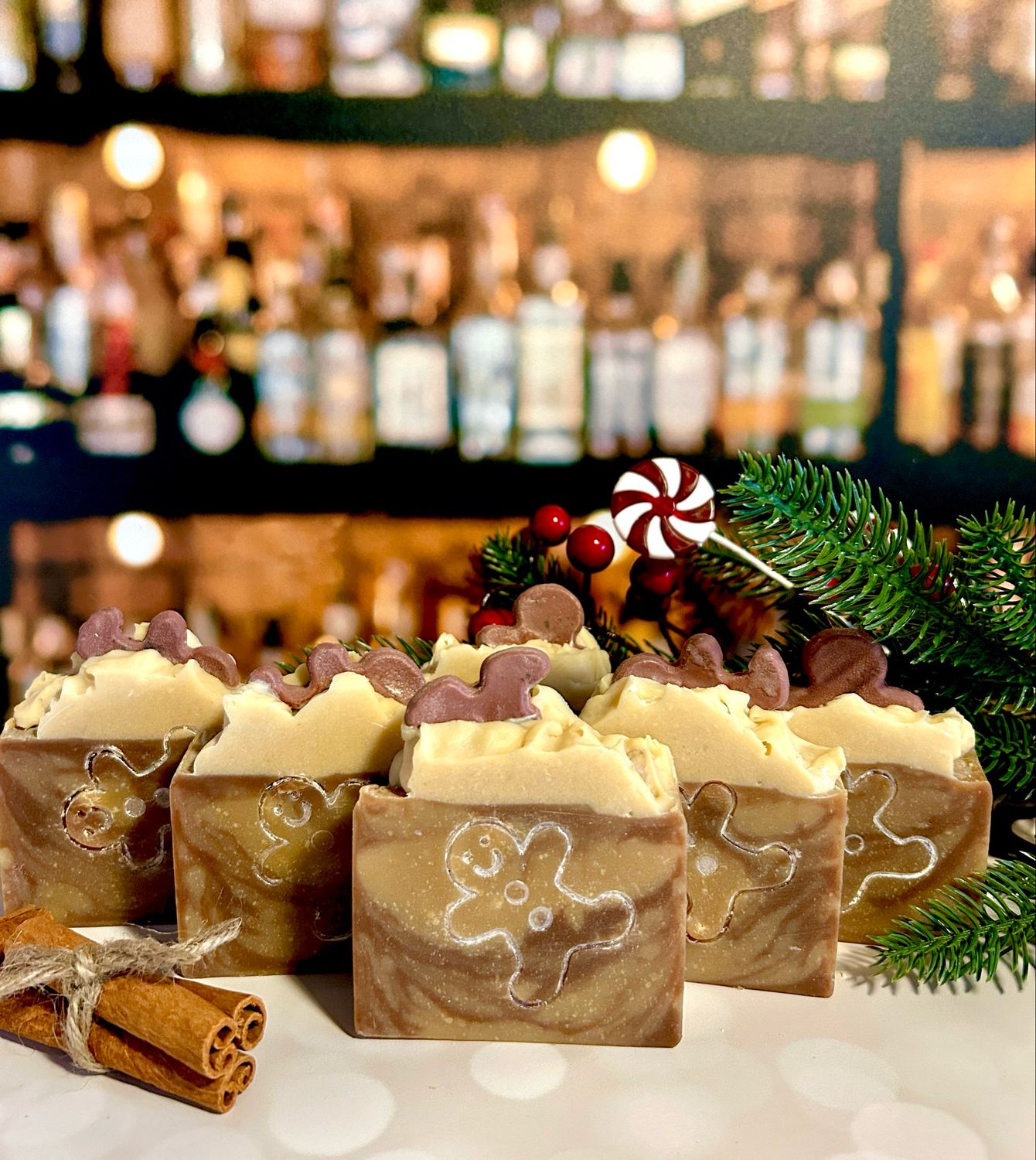 Tipsy Gingerbread Man Soap