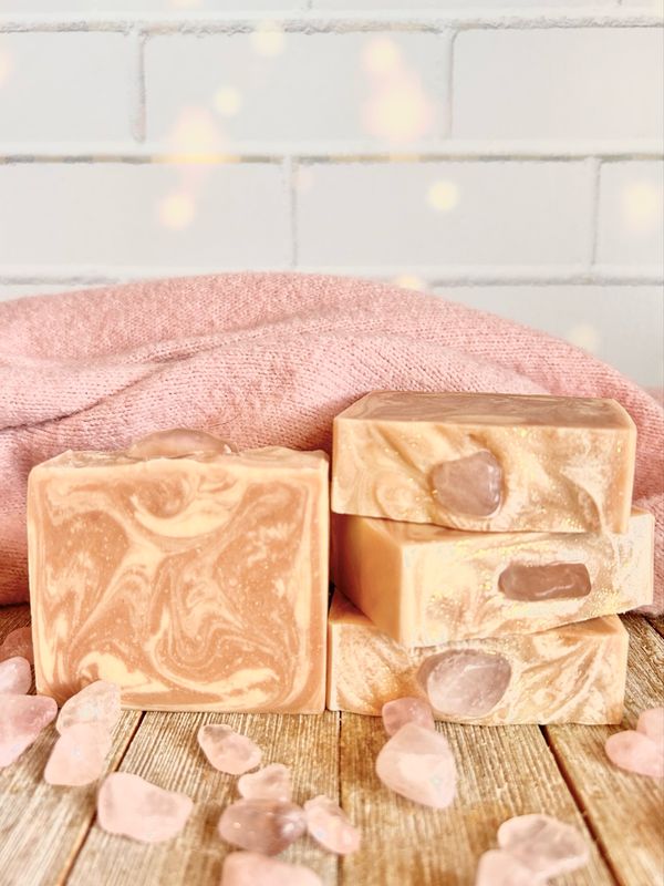 Rose Quartz Soap