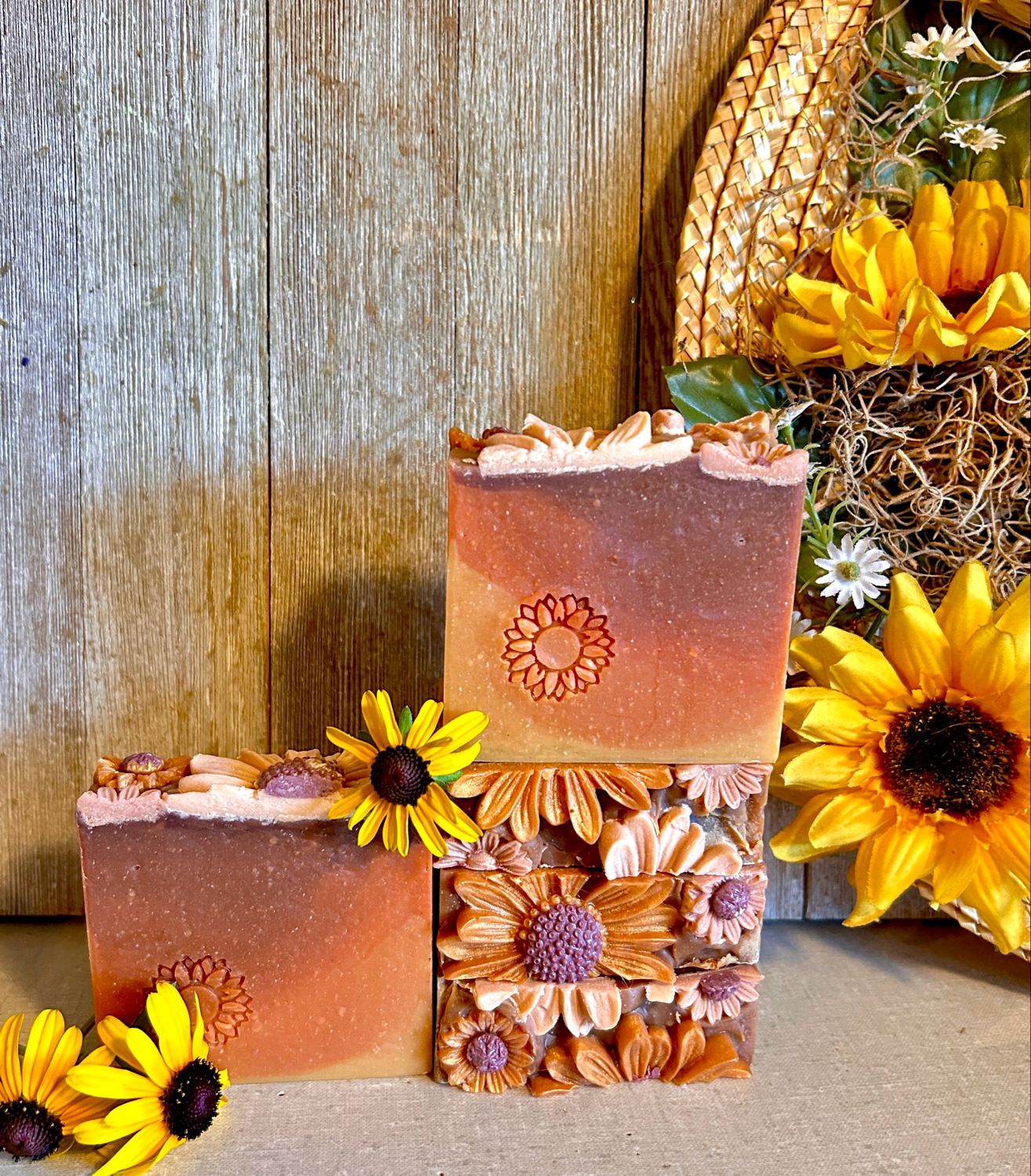 Sunflowers Soap