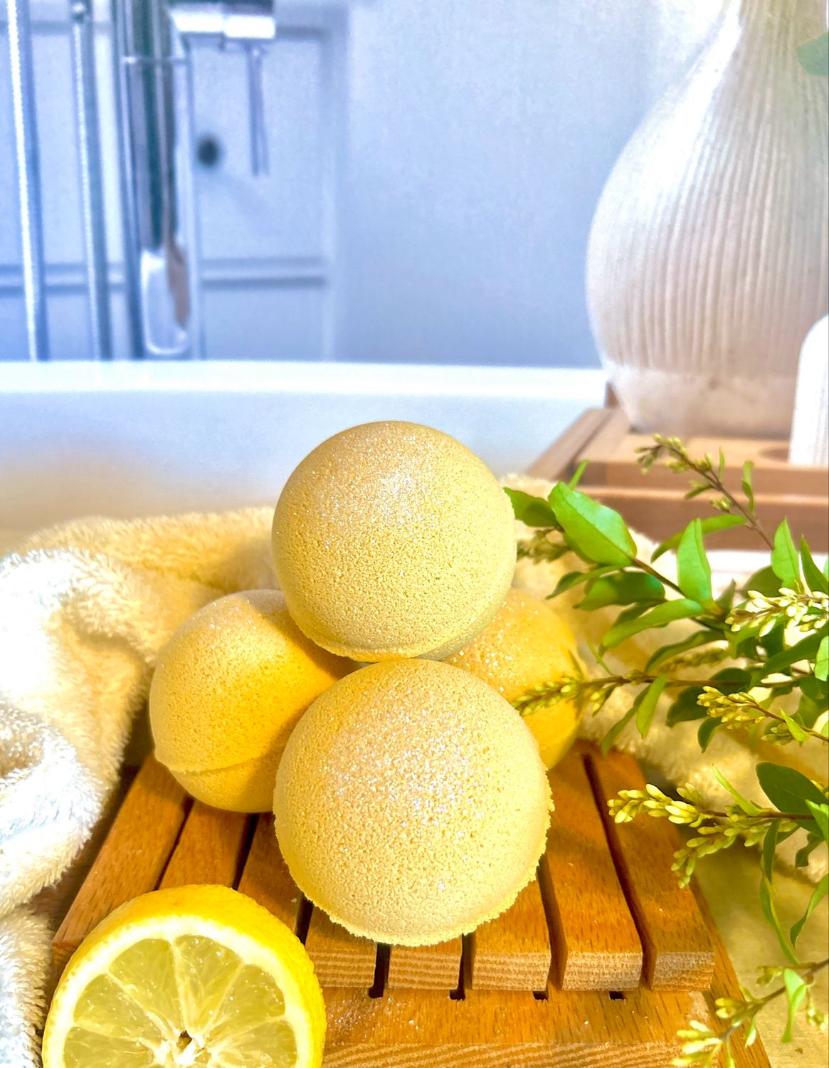 Lemon ‘n Sugar Bath Bomb