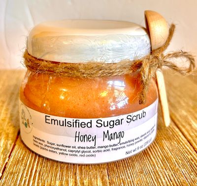 Honey Mango Emulsified Sugar Scrub