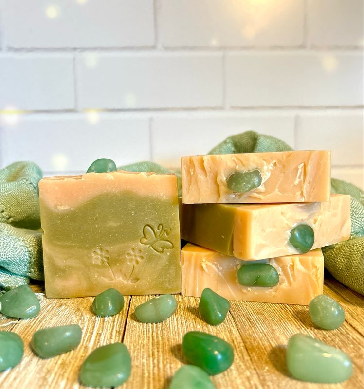 Aventurine Soap