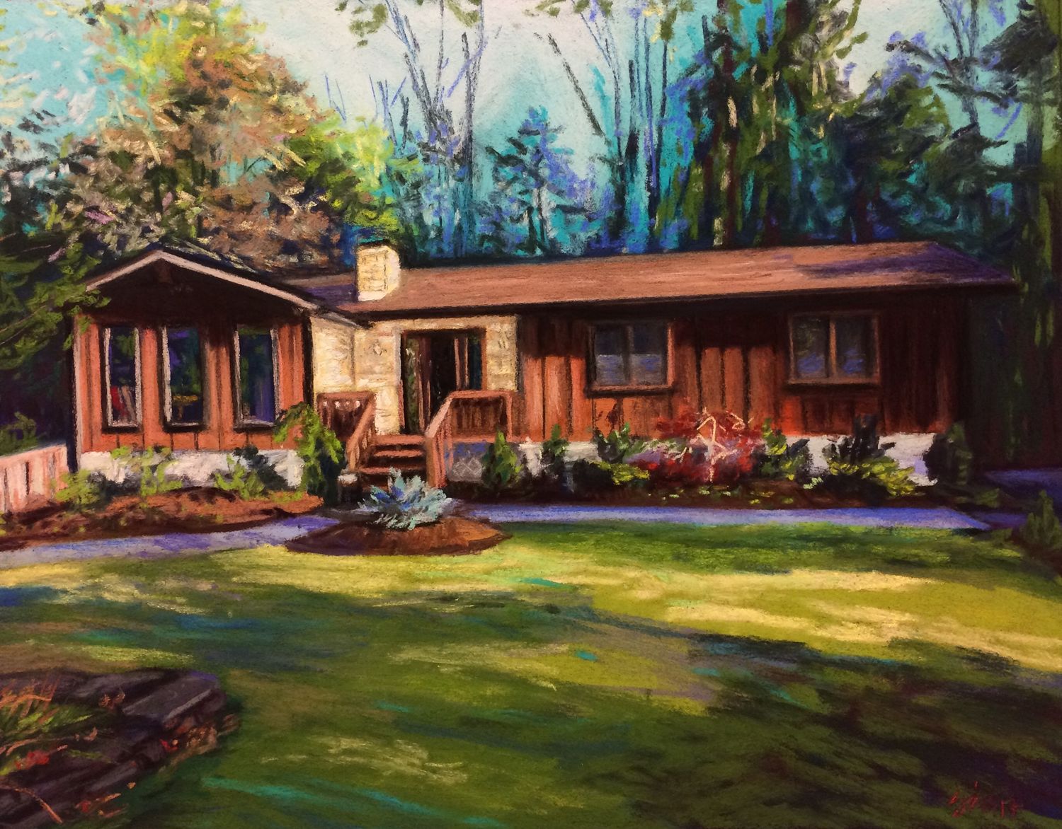 Custom Home Portrait