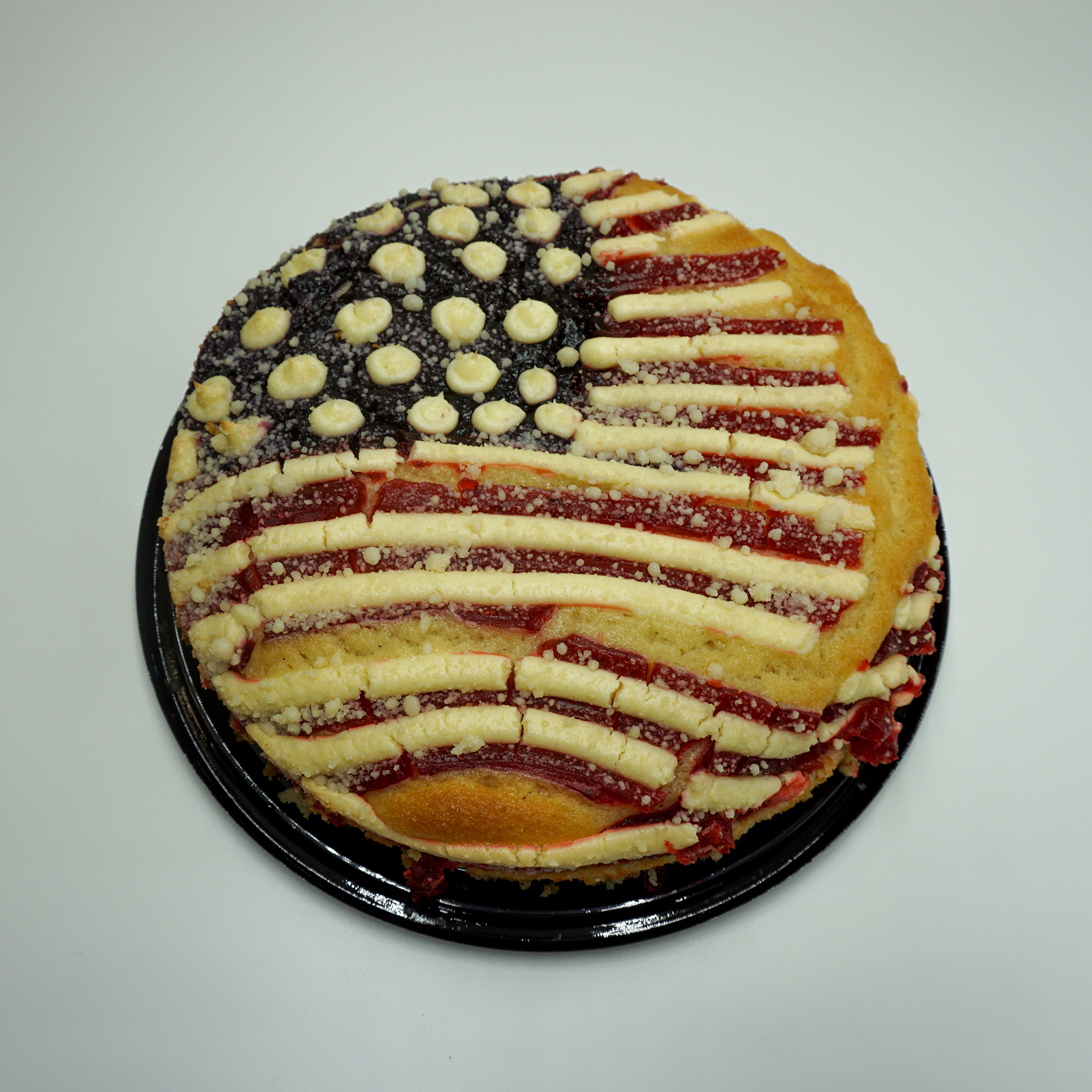Fourth of July American Flag Cake 00090
