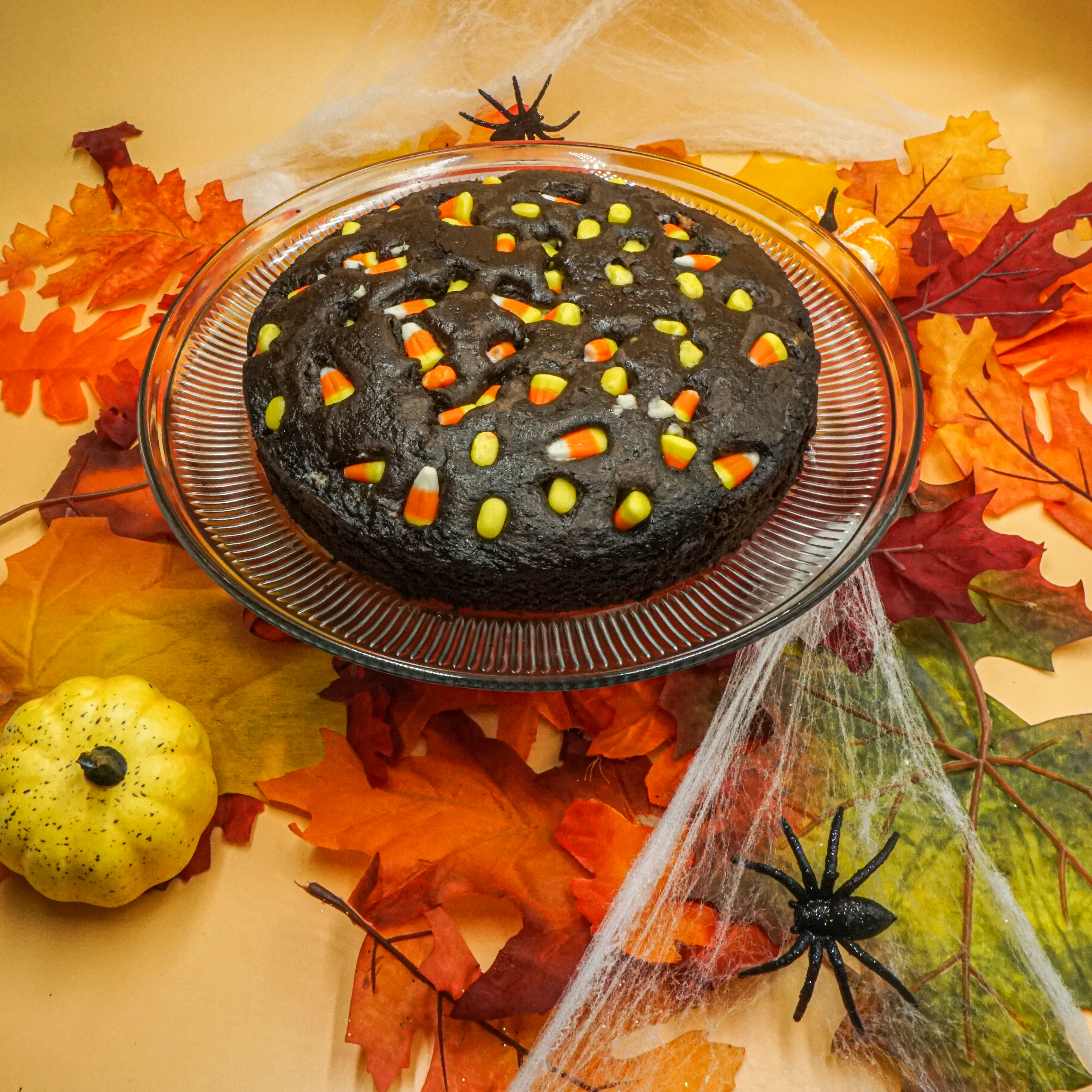 Candy Corn Coffee Cake 00128