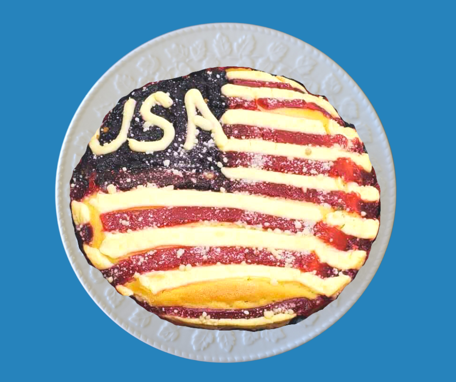 Fourth of July U.S.A. Cake