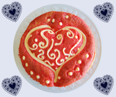 Valentine's Cake Heart