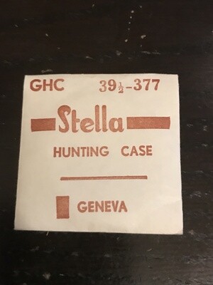 Stella GHC Hunting Case Crystal 37.7mm (size 39½) - New