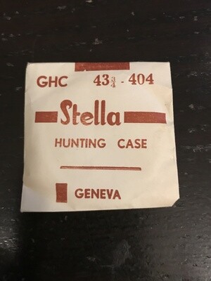 Stella GHC Hunting Case Crystal 40.4mm (size 43¾) - New
