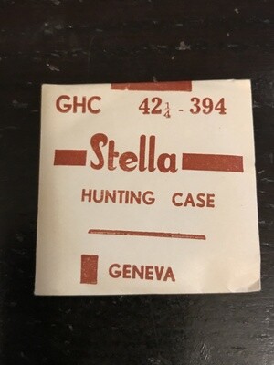 Stella GHC Hunting Case Crystal 39.4mm (size 42¼) - New