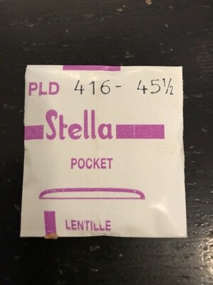 Stella PLD-416 45½ Pocket Watch Crystal 41.6mm - New